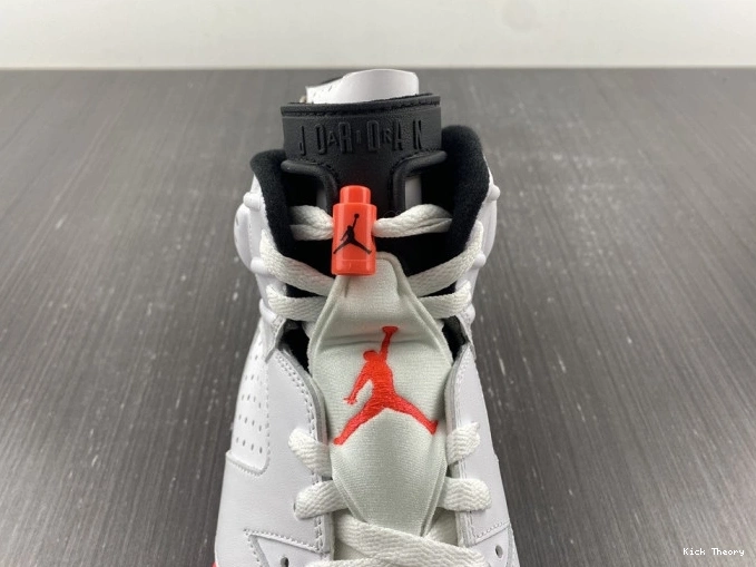 Kicked Out Shoe Store 384664-123 (2014) Jordan Retro Infrared 6 White 0709